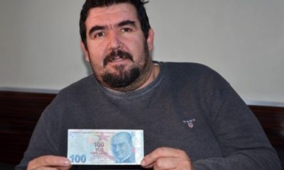 O detayı fark etti!. 100 liralık banknotu 100 bin liradan satışa çıkardı!.