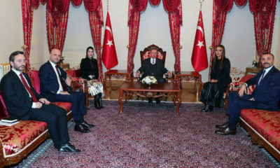 Hande Yener, Demet Akalın, Okan Kurt ve Polat Yağcı Cumhurbaşkanı Erdoğan’ı ziyaret etti!.