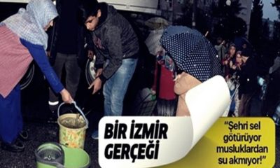 İzmir’den utandıran manzara…