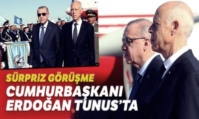 Başkan Erdoğan Tunus’ta…