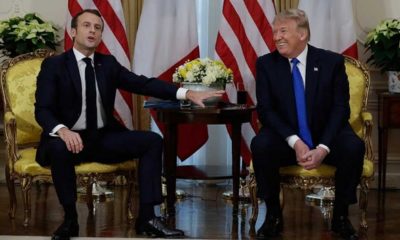 Zirveden… Trump: “Macron az önce dünyada ki en harika “boş” cevabı verdi!.”