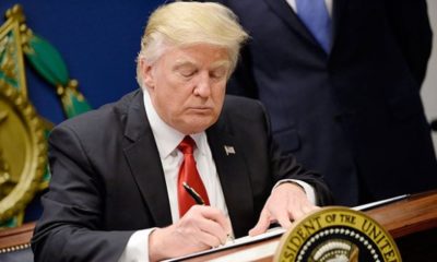 Donald Trump Yahudiliği etnik köken olarak gören kararnameyi imzaladı!.