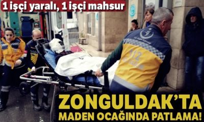 Zonguldak’ta maden ocağında patlama…
