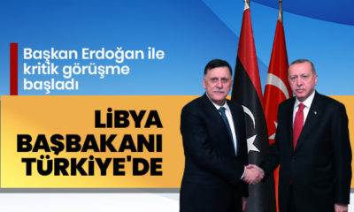 Cumhurbaşkanı Erdoğan ile Serrac görüşmesi Dolmabahçe’de başladı!.