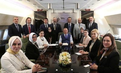 Cumhurbaşkanı Erdoğan Cezayir-Gambiya yolunda gazetecilerin sorularını yanıtladı!. (video haber)