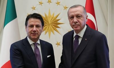 Cumhurbaşkanı Erdoğan, İtalya Başbakanı Giuseppe Conte ile Külliye’de bir araya geldi!.