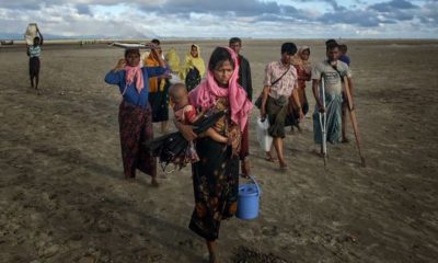 Arakanlı Müslümanların köyüne top mermisi atıldı!.
