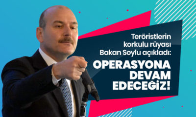 Süleyman Soylu: “Diyorlar ki, ‘Kışın operasyon olur mu?.’ Canlarını çıkarana kadar operasyona devam edeceğiz!.”