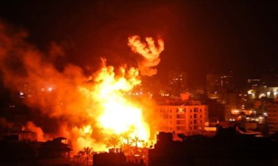 Terörist İsrail’den Gazze’ye hava saldırısı…