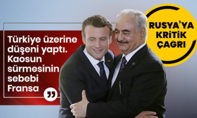 Mevlüt Çavuşoğlu: “Hafter’i ikna etmelerini bekliyoruz!.”