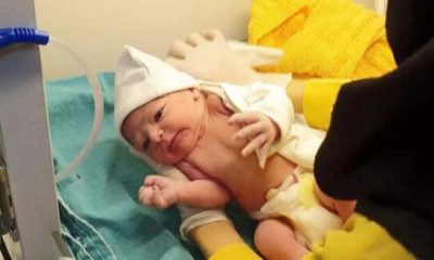 Depreme doğumda yakalandılar! Hayata gözlerini depremle açtı!. (video haber)