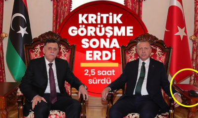 Cumhurbaşkanı Erdoğan ile Serrac arasında ki kritik görüşme sona erdi!.