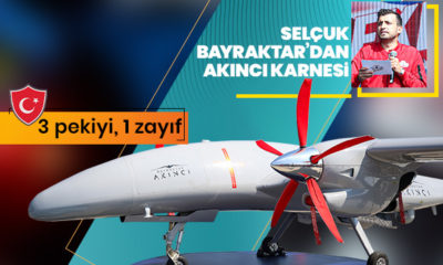 Selçuk Bayraktar’dan Akıncı’ya karne…