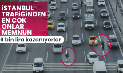Seyyar satıcılar İstanbul trafiğinden çok memnun…