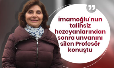 İmamoğlu’na tepki gösterip ünvanını silen profesör konuştu!.