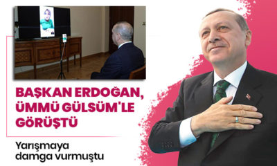 Cumhurbaşkanı Erdoğan, Kim Milyoner Olmak İster’e damga vuran konuşma engelli Gülsüm ile görüştü!.