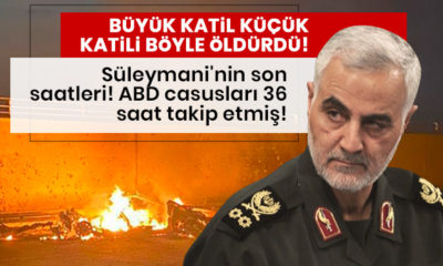 Kasım Süleymani’nin 36 saat izi sürülmüş!.