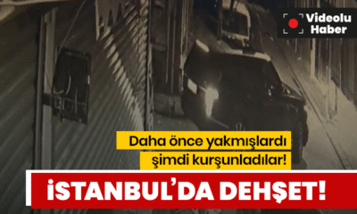 Önce kundaklandı sonra kurşunlandı!. (video haber)
