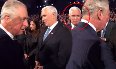 ABD ve İngiltere arasında kriz çıkarak görüntü! Prens Charles, Mike Pence’in elini sıkmadı!.