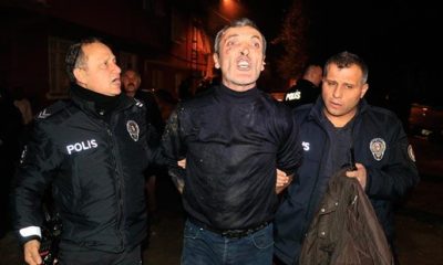 Önce eşini dövdü, sonra evini yaktı!.