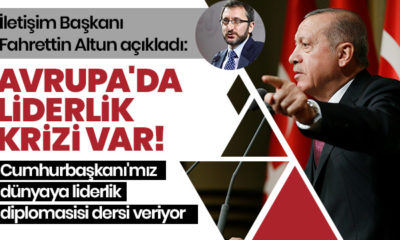 İletişim Başkanı Altun: “Cumhurbaşkanımız dünyaya güçlü lider diplomasisi dersi veriyor!.”