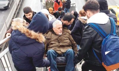 Küçükçekmece’de engelli vatandaşa metrobüs işkencesi…