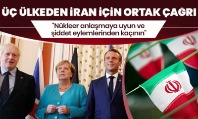 Avrupa’dan İran’a ortak çağrı…