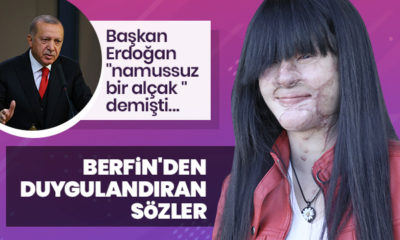 Berfin’den Cumhurbaşkanı Erdoğan’a: “Beni kızının yerine koyduğu için teşekkür ederim!.”