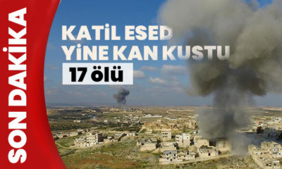 Lânetûllahî Alez Zalimîn! Katil Esad İdlib’de yine ölüm kustu!.