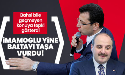 İmamoğlu’nun Kanal İstanbul takıntısı! Bahsi bile geçmeyen konuya tepki gösterdi!.