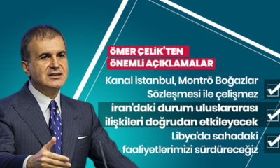 Ak Parti Sözcüsü Ömer Çelik’ten gündeme ilişkin önemli açıklamalar…
