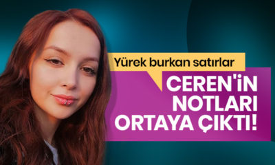 Ceren hayallerini yazmış! kaleme aldığı notları yürekleri sızlattı!.