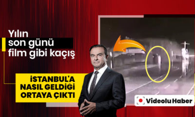 Film gibi kaçış! Nissan eski CEO’su Carlos Ghosn böyle kaçırılmış!. (video haber)
