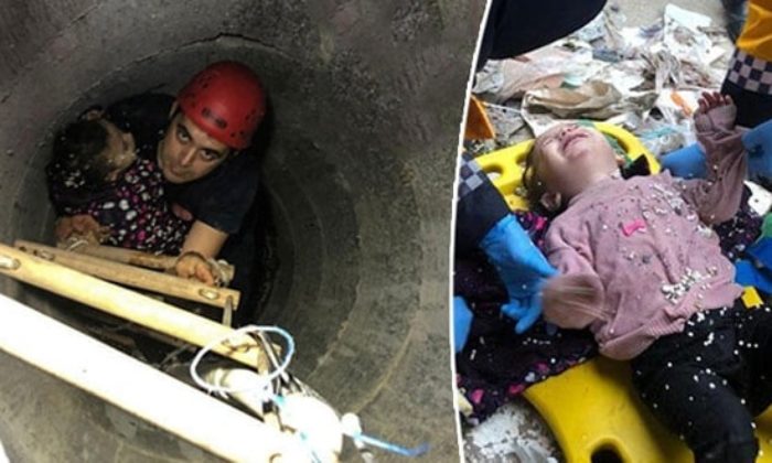İstanbul’da dehşet: Kuyuya düşen küçük kızı böyle kurtardılar!.