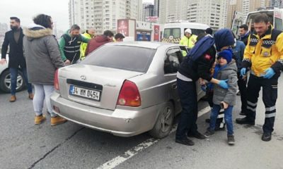Sara nöbeti geçiren şoför ve yanındaki oğlu ölümden döndü!.