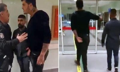 Polise diklenip hakaretler yağdıran iki itin cezası belli oldu!.