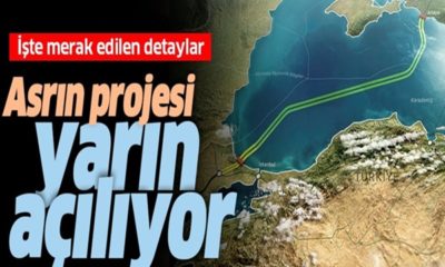 Dünyanın gözü Türkiye’de… Asrın projesi TürkAkım Boru Hattı yarın açılıyor!.