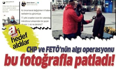 CHP ve FETÖ’den algı operasyonu… Bu kez A Haberi hedef aldılar!. (video haber)
