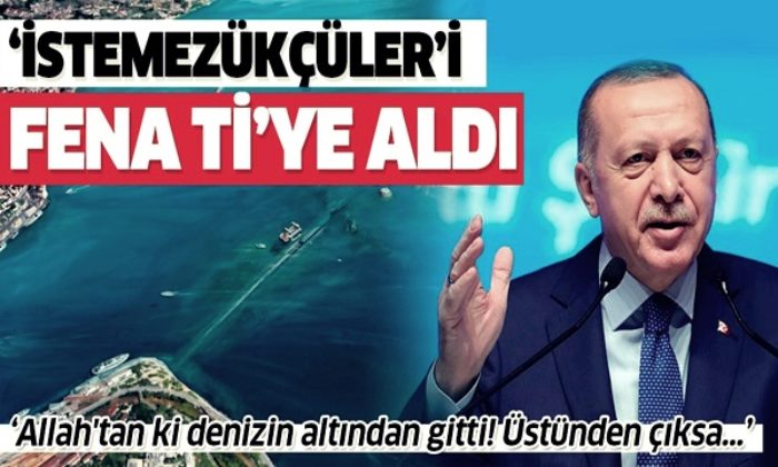Cumhurbaşkanı Erdoğan İstemezükçüleri fena ti’ye aldı!. (video haber)