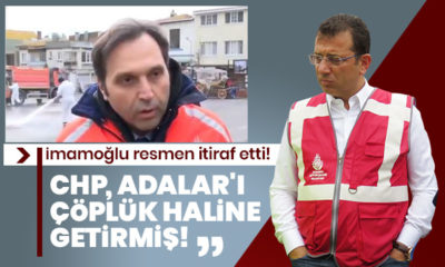 CHP’li İBB Başkanı, CHP’nin çöplüğe dönüştürdüğü adaları temizletmiş!.