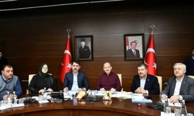 Bakanlar deprem bölgesinde son bilgileri vermek üzere açıklamada bulundu!.