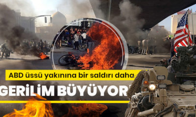 Irak’ta Balad Hava Üssü yakınlarına roketli saldırı…