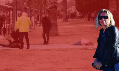 İzmir’de vahşet!. Eşini vurup başında bekledi!.