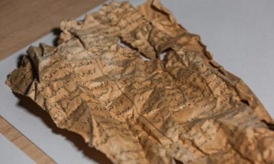 Dolmabahçe Sarayı’nın restorasyonunda yüz yıllık gazete kupürleri bulundu!.
