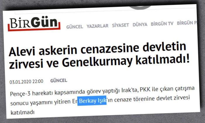 Birgün paçavrasının “Devlet Alevi Cenazesine Gitmedi” yalanına yetkililerden tokat gibi cevap!.