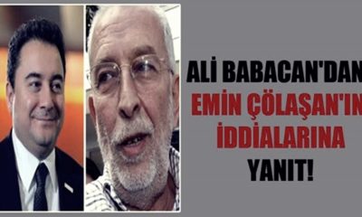 Emin Çölaşan’ın ”Libya” yazısına Babacan’dan cevap…
