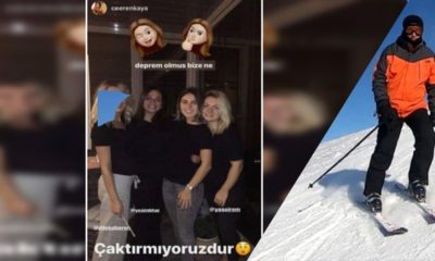 Rezalet! İmamoğlu’nun baldızı fotoğrafını bu notla paylaştı: “Deprem olmuş bize ne!”