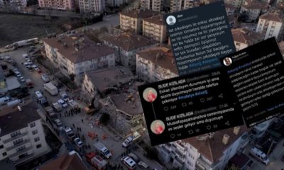 Ahlaksızlar! sahte hesap açıp depremi eğlence malzemesi yaptılar!.