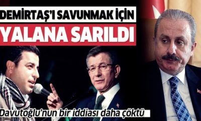Bay Davut’un terörist Demirtaş’ı savunmak için attığı dokunulmazlık yalanına yanıt…