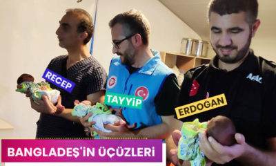 Bangladeş’te yeni doğan üçüzlerin adı, “Recep Tayyip Erdoğan” oldu!.